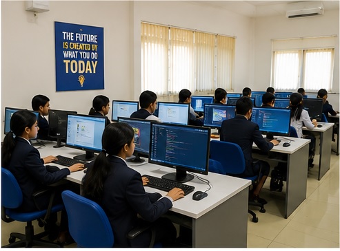 Computer Lab at Bansal Public School