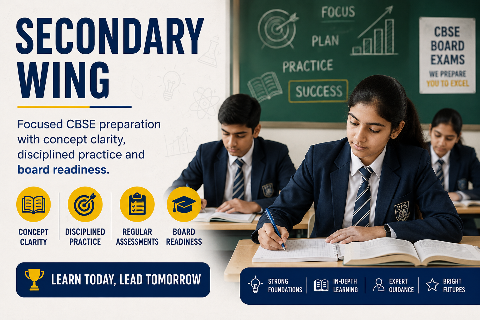 Secondary Wing at Bansal Public School